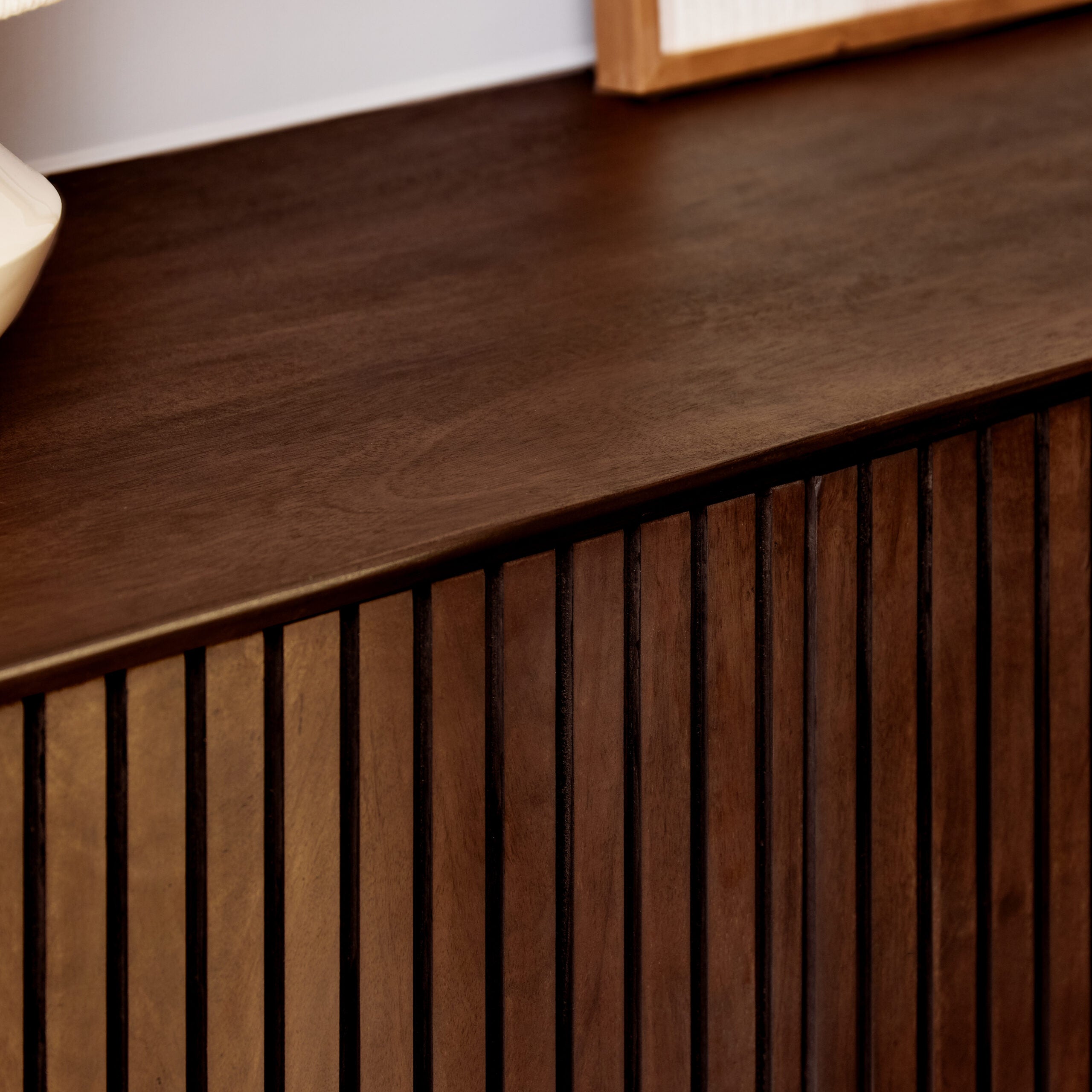 Dressoir Madison | 4-Deurs | Mangohout & Zwart