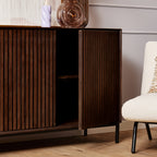 Dressoir Madison | 3 Deuren | Mangohout bruin