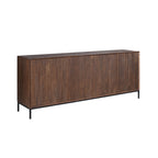 Dressoir Madison | 4-Deurs | Mangohout & Zwart