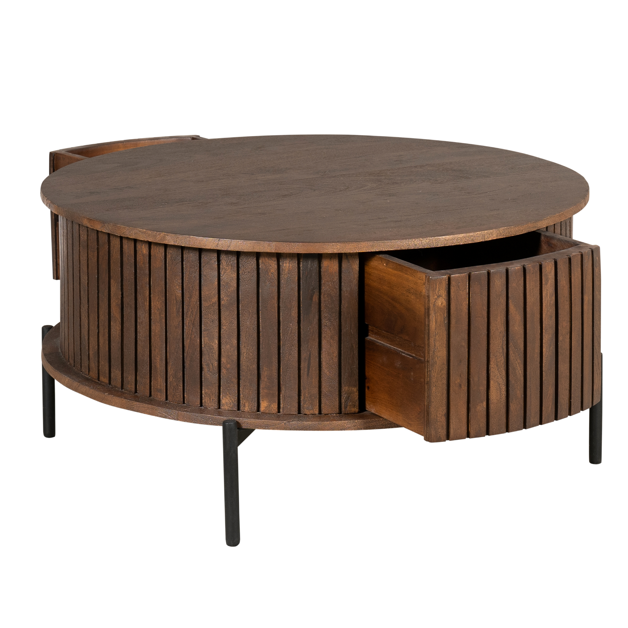 Salontafel Madison | 2 Lades | Mango bruin