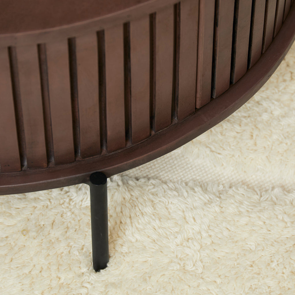 Salontafel Madison | 2 Lades | Mango bruin