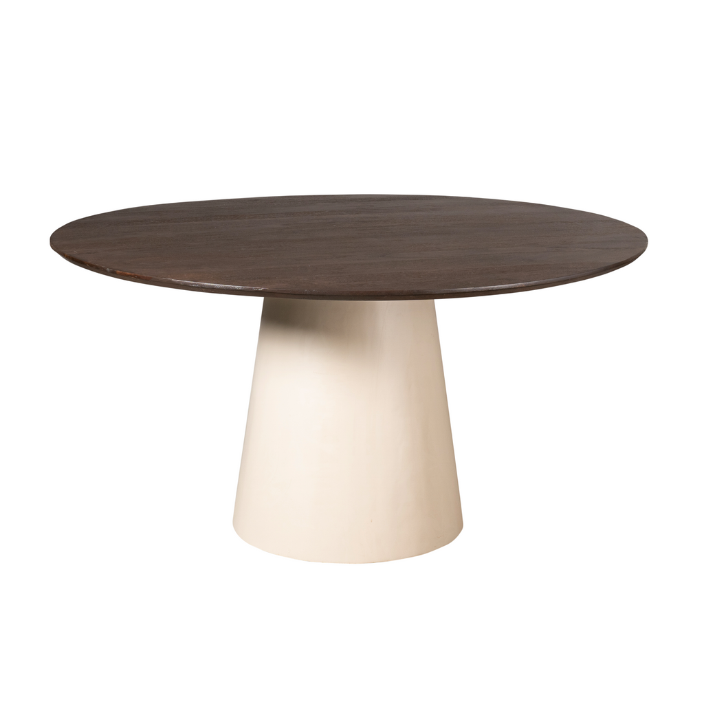 Tafel Madison Brown | Mangohout | 130x130 cm