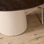 Eettafel Madison Brown | Mangohout | Bruin