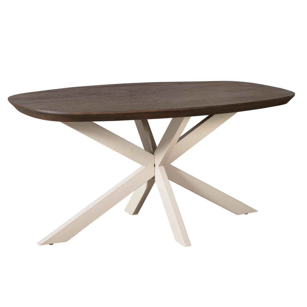 Eettafel Madison Brown | Mango | Sand finish | 160x90