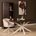 Eettafel Madison Brown | Mango | Sand finish | 160x90
