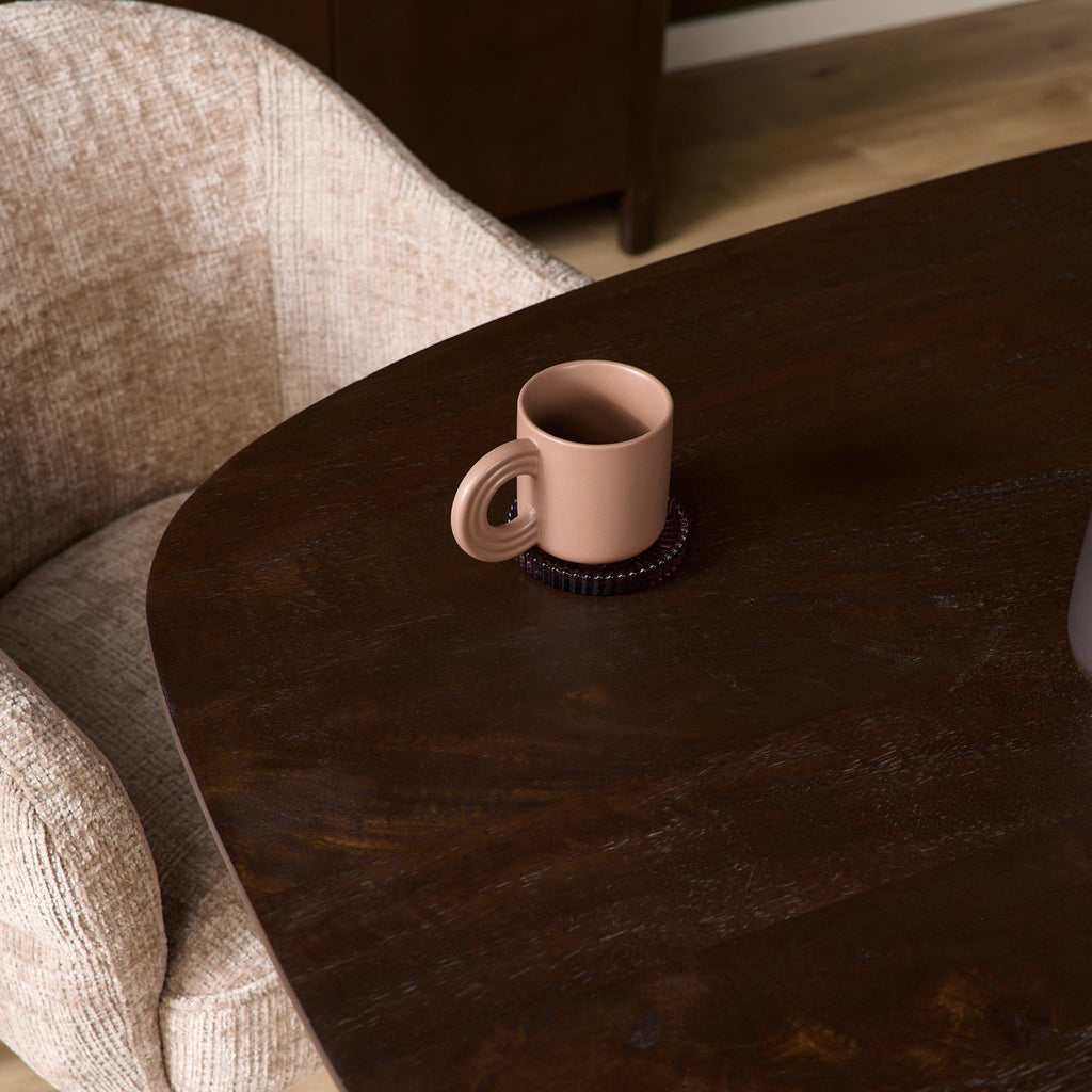 Eettafel Madison Brown | Mango | Sand finish | 160x90