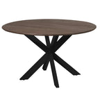 Eettafel Madison Brown | Rond | Ø130 cm Bruin