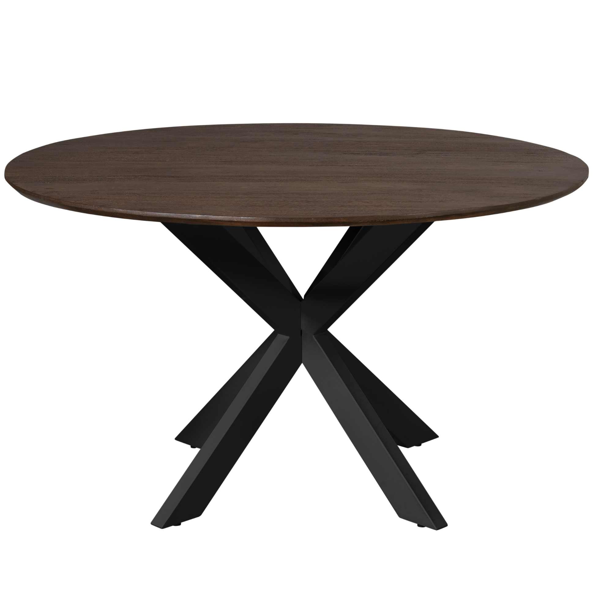 Eettafel Madison Brown | Rond | Ø130 cm Bruin