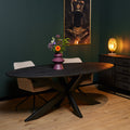 Eettafel Ovaal New York | 240x110 | Zwart