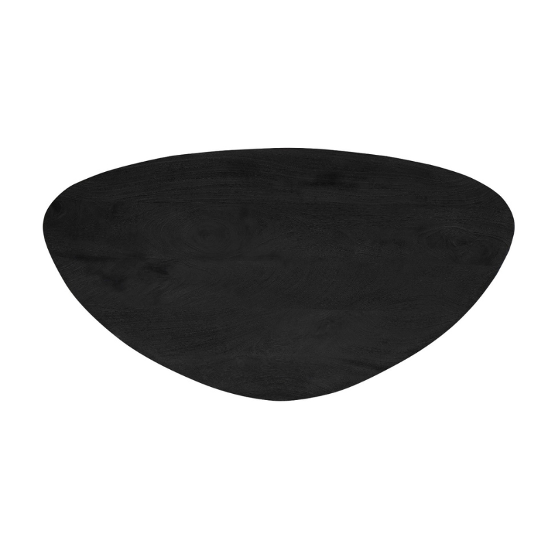 Salontafel New York | Druppel | Mangohout mat zwart