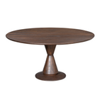 Eettafel Lima | Rond | Mangohout bruin Ø130/Ø150