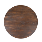 Eettafel Lima | Rond | Mangohout bruin Ø130/Ø150