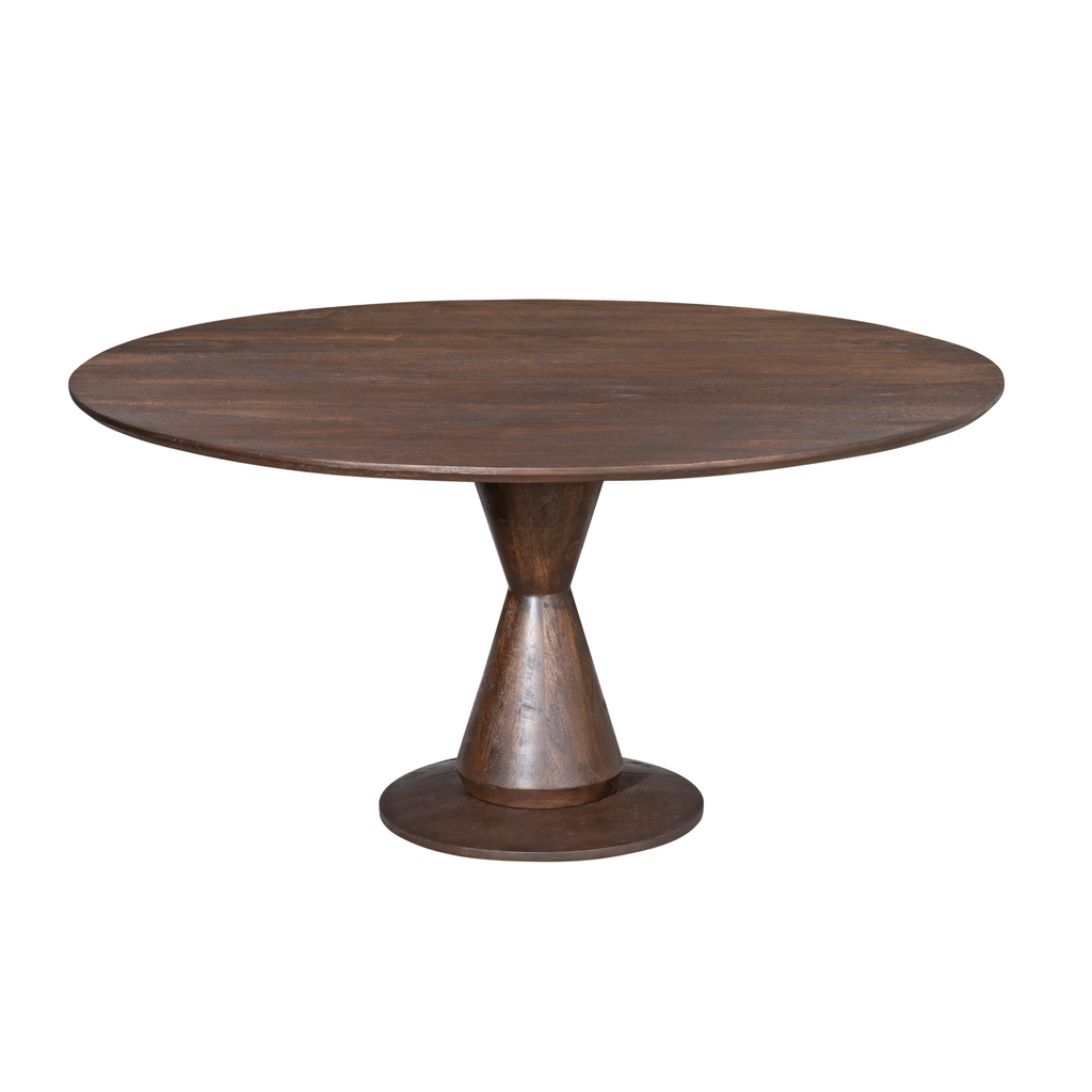 Eettafel Lima | Rond | Mangohout Bruin Ø150