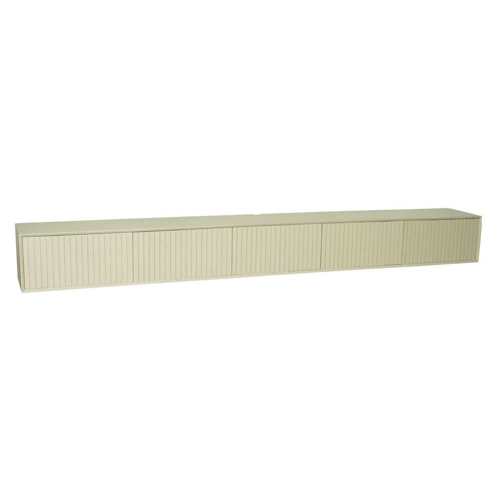 Zwevend tv-meubel Madison Sand | Mangohout | 120 cm
