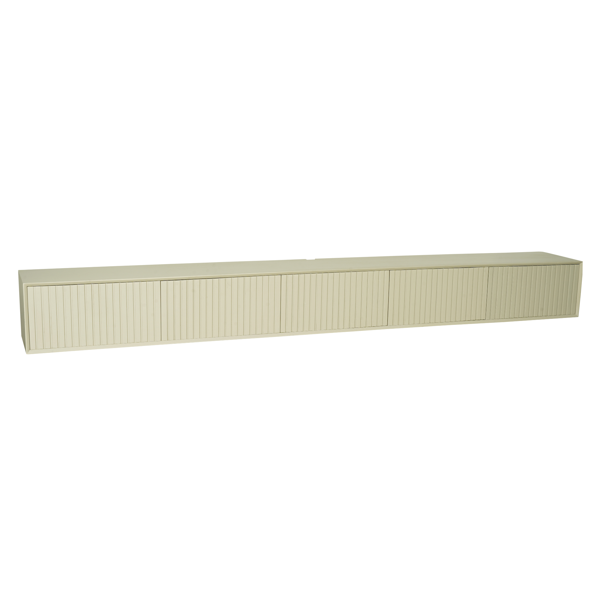Zwevend tv-meubel Madison Sand | Mangohout | 120 cm