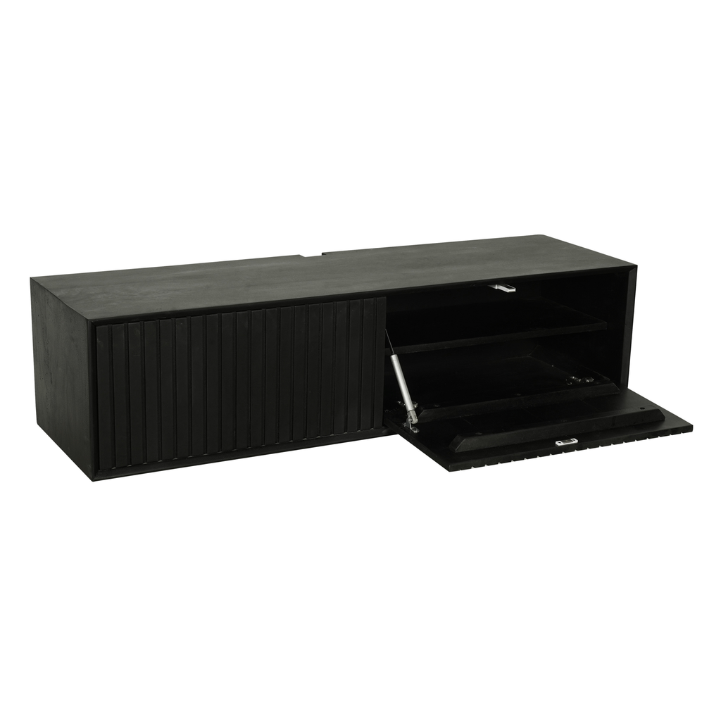 Zwevend TV-meubel Madison | 120 cm | Black