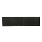Zwevend tv-meubel Madison zwart | 120 cm