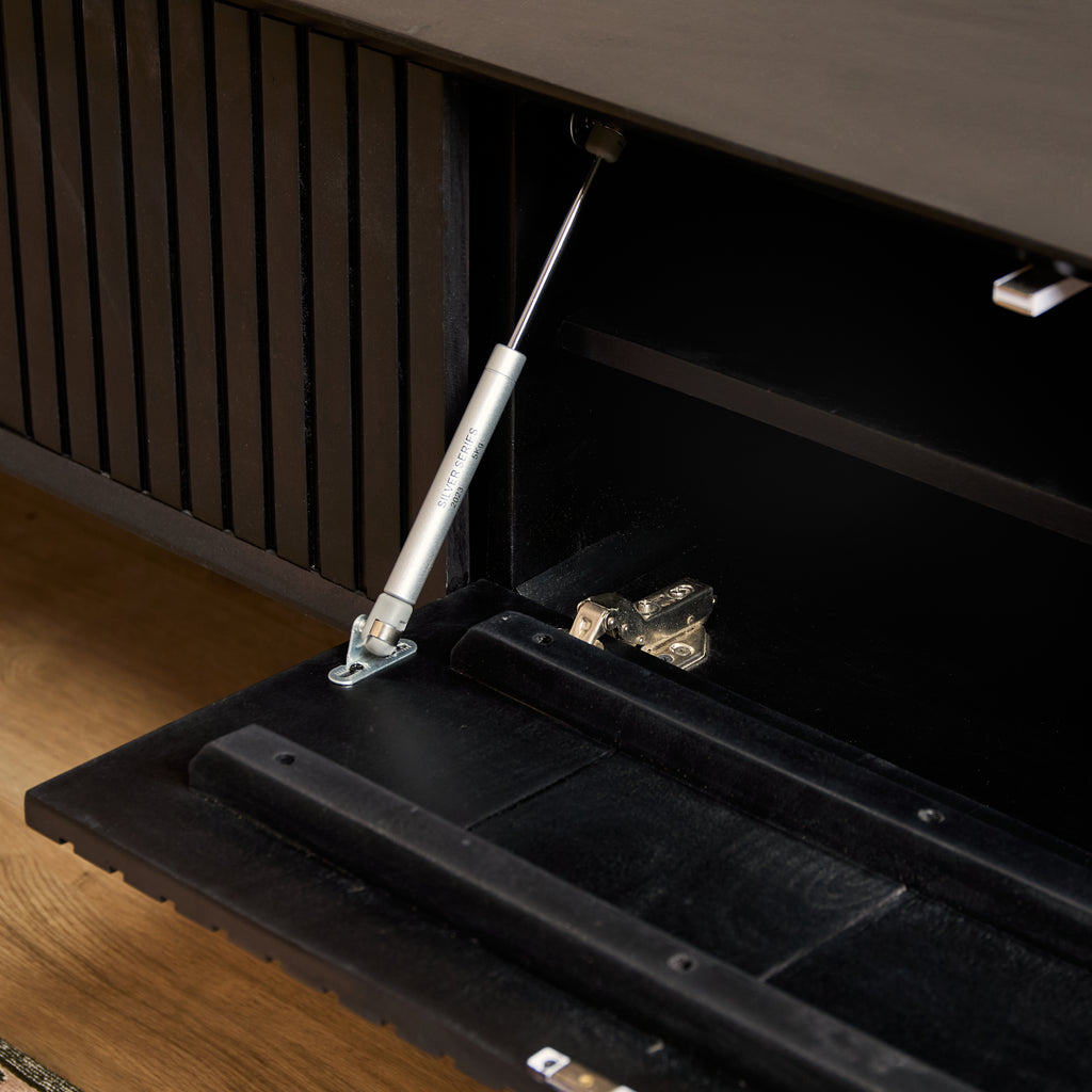 Tv-meubel Madison | Zwevend | Mangohout Black
