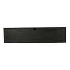 Zwevend tv-meubel Madison zwart | 120 cm