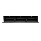 Zwevend tv-meubel Madison | 160 cm | Black