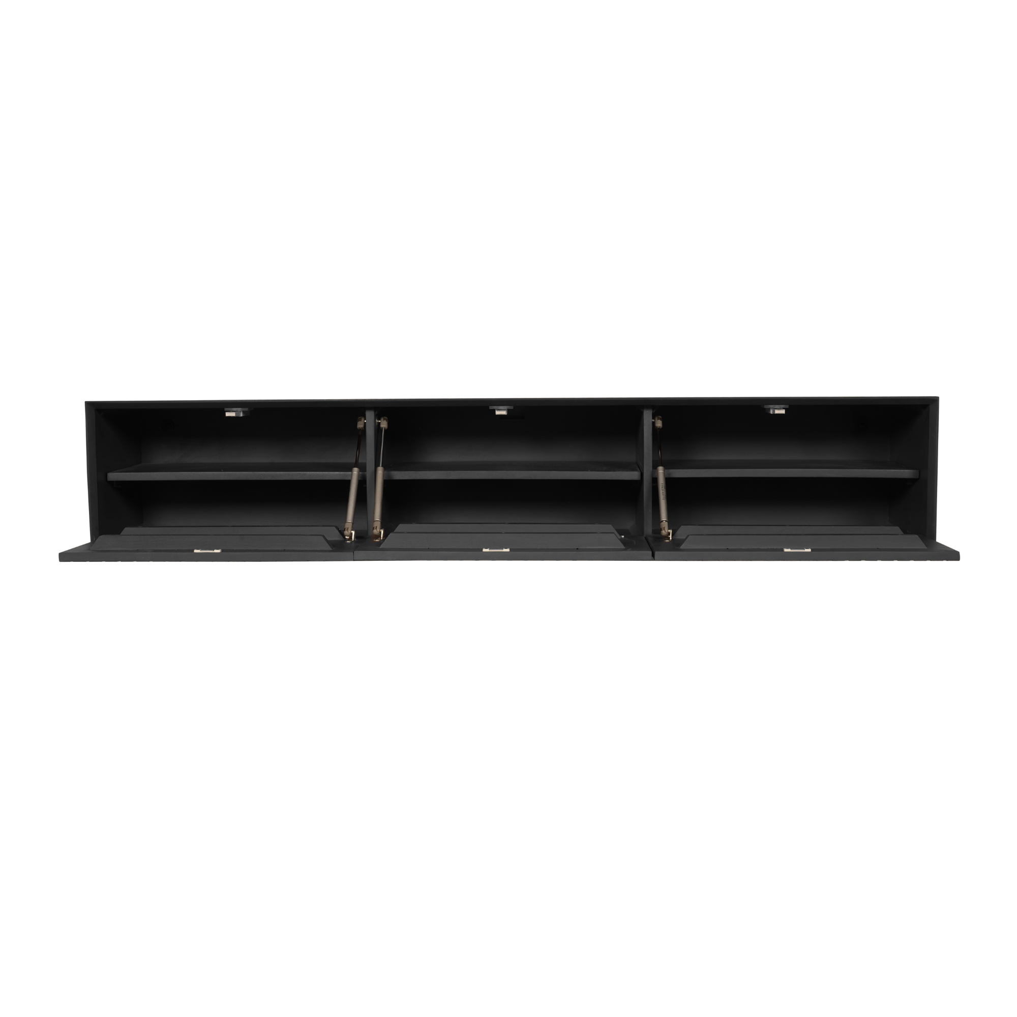 Zwevend tv-meubel Madison | 160 cm | Black