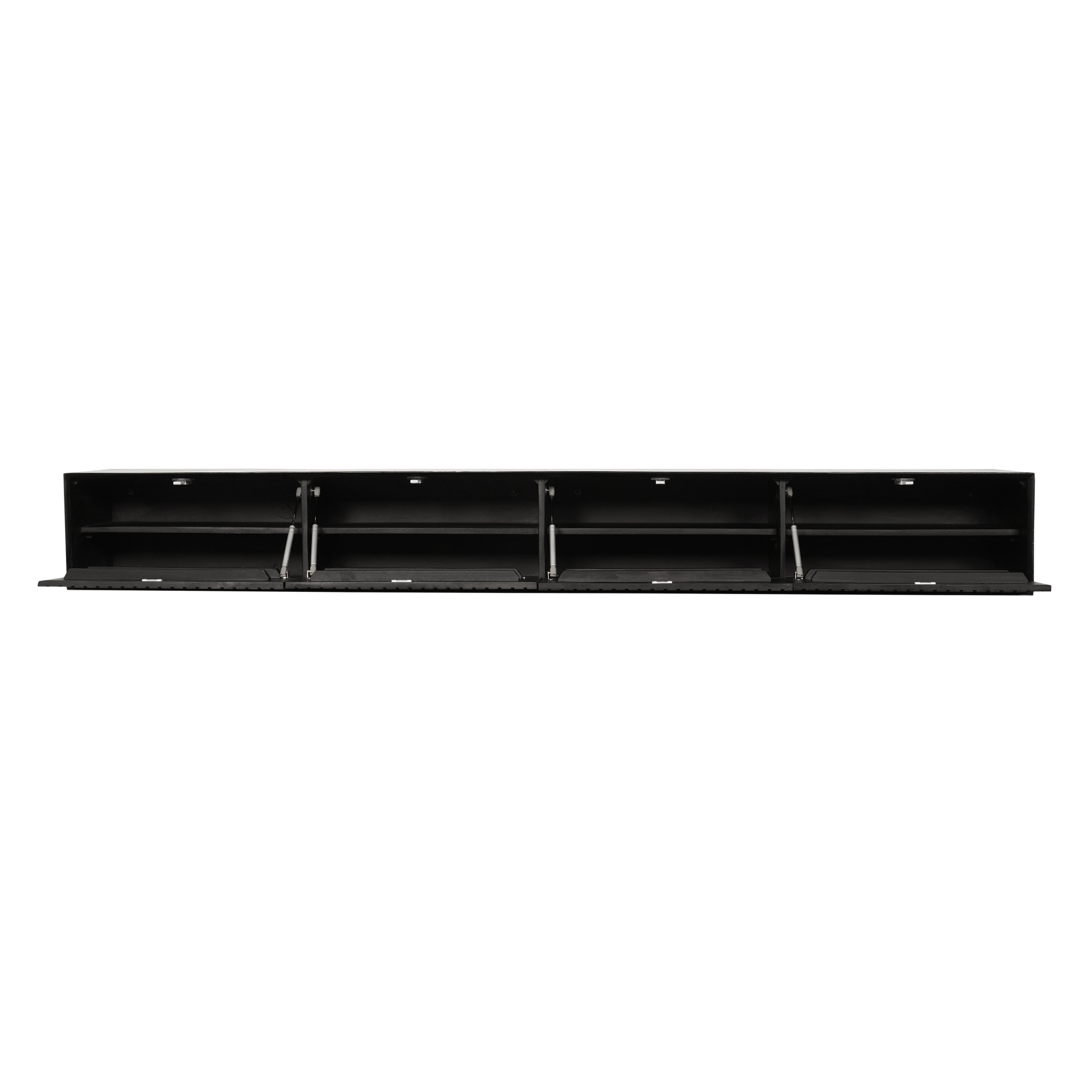 Zwevend tv-meubel Madison | 240 cm | Black