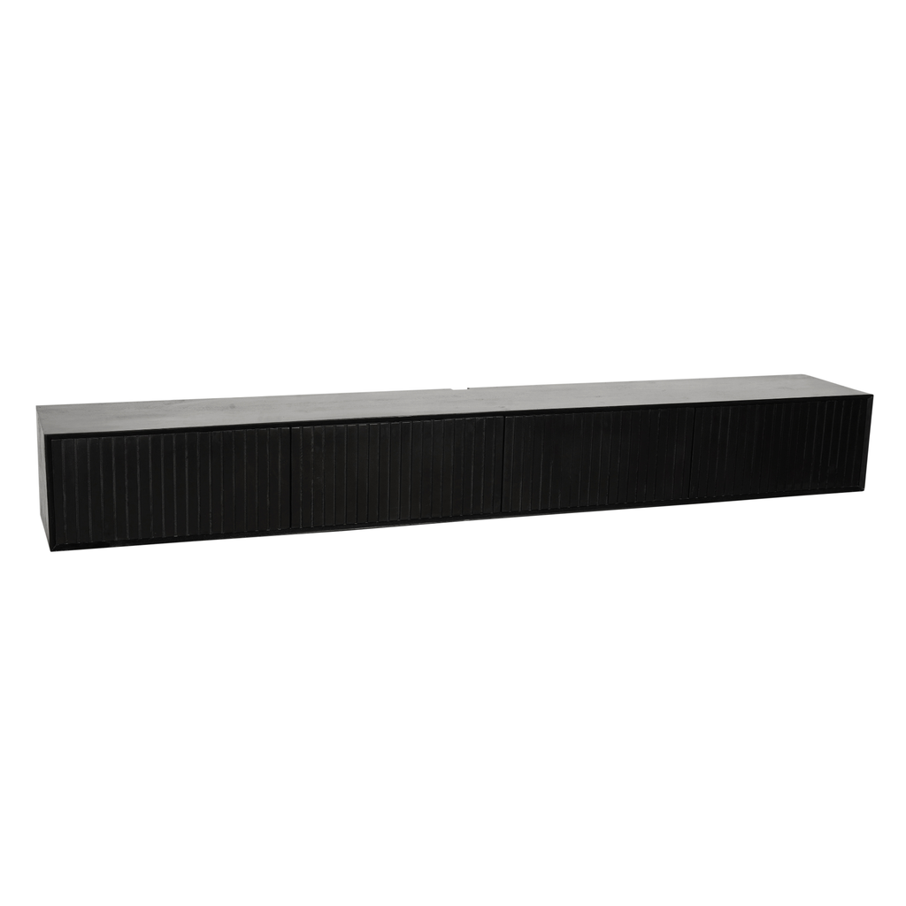 Zwevend tv-meubel Madison Sand | Mangohout | 120 cm