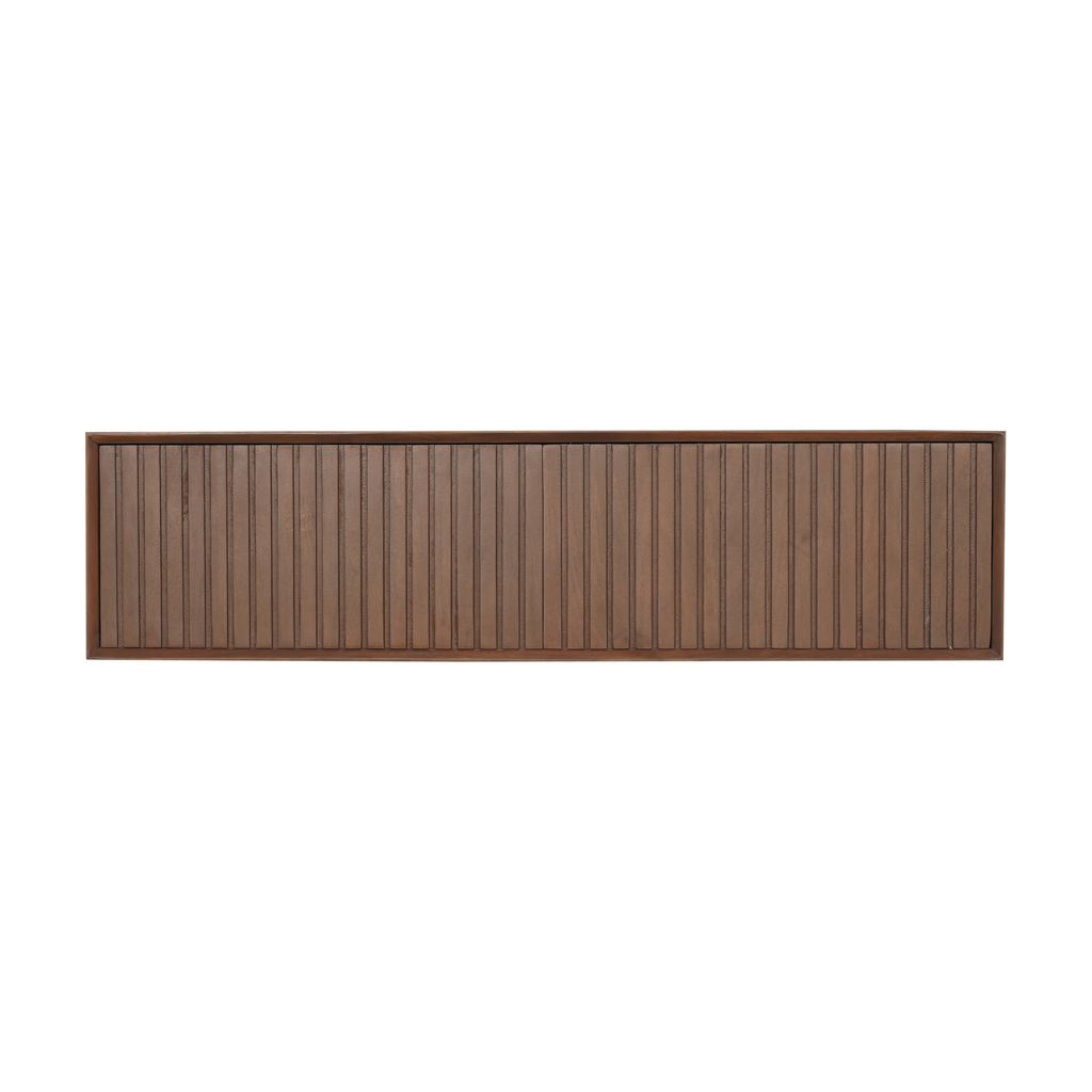 Zwevend tv-meubel Madison Sand | Mangohout | 120 cm