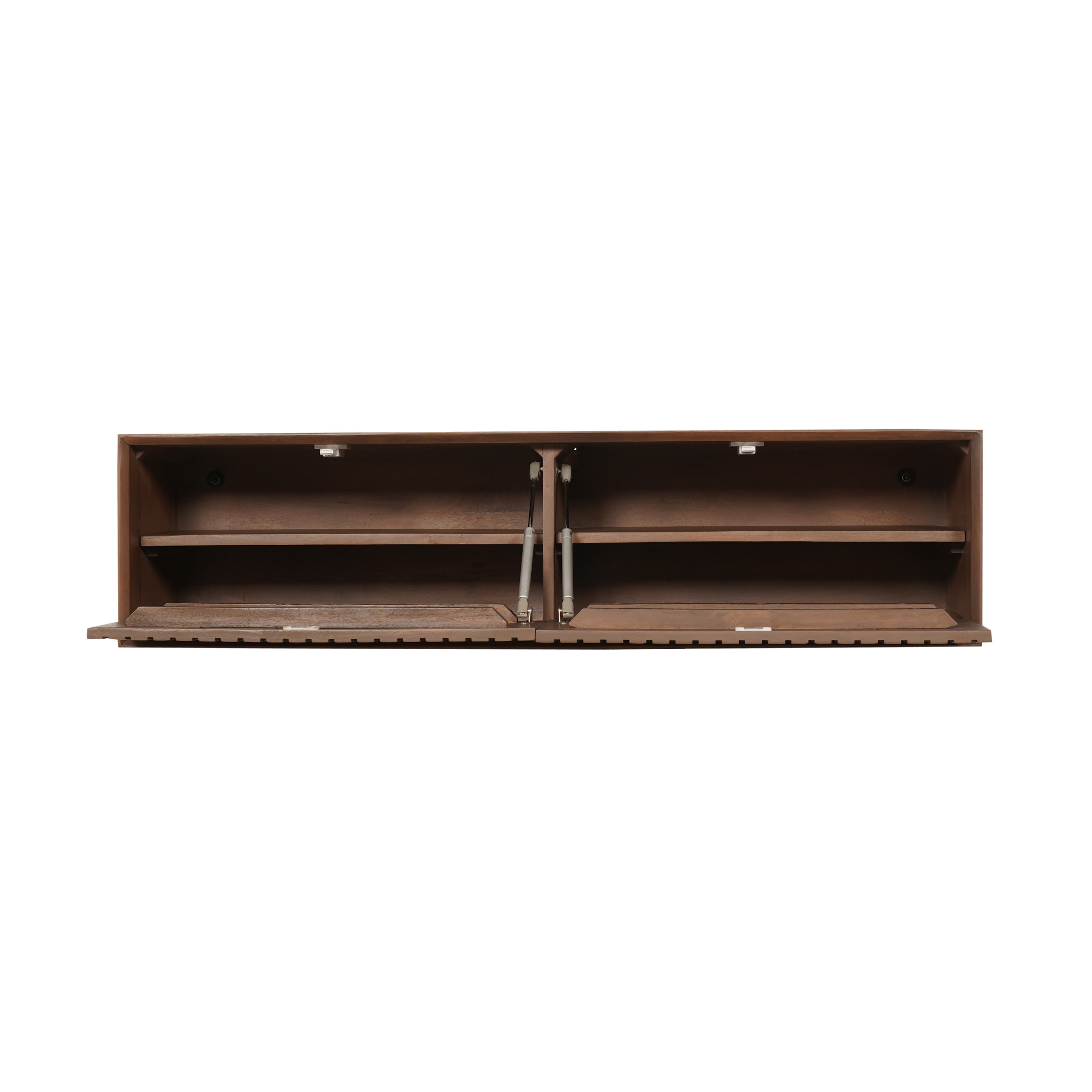 Zwevend tv-meubel Madison Sand | Mangohout | 120 cm