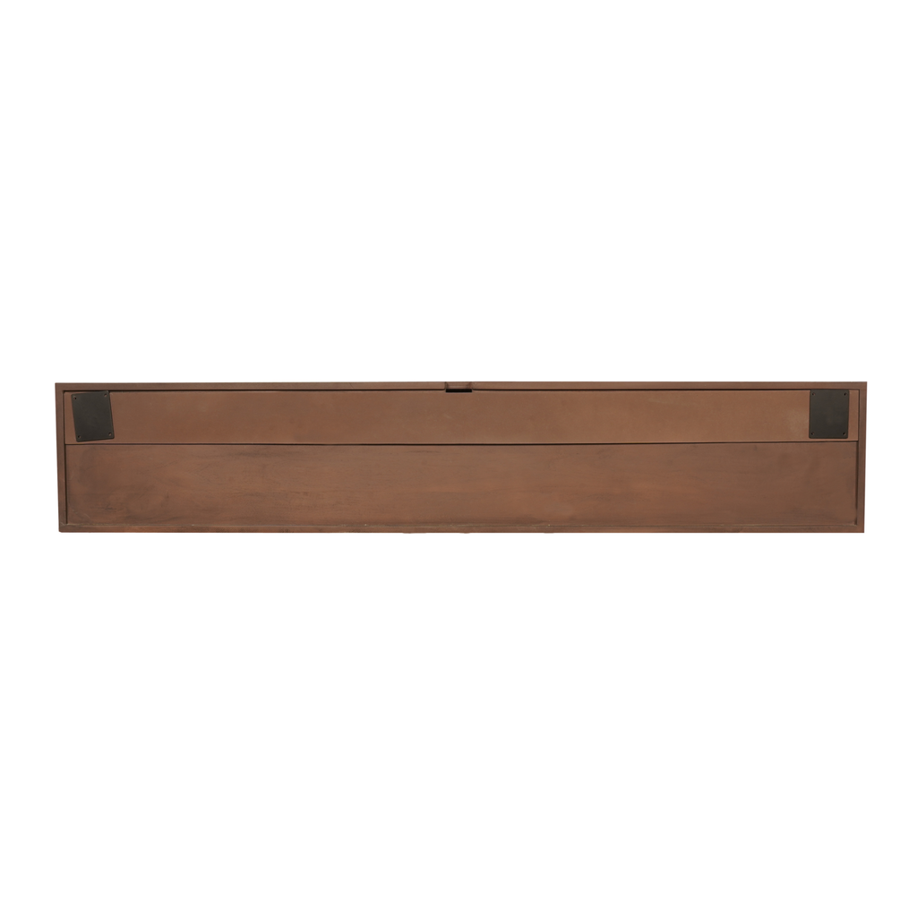 Zwevend tv-meubel Madison Sand | Mangohout | 120 cm