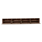 Zwevend tv-meubel Madison Sand | Mangohout | 120 cm