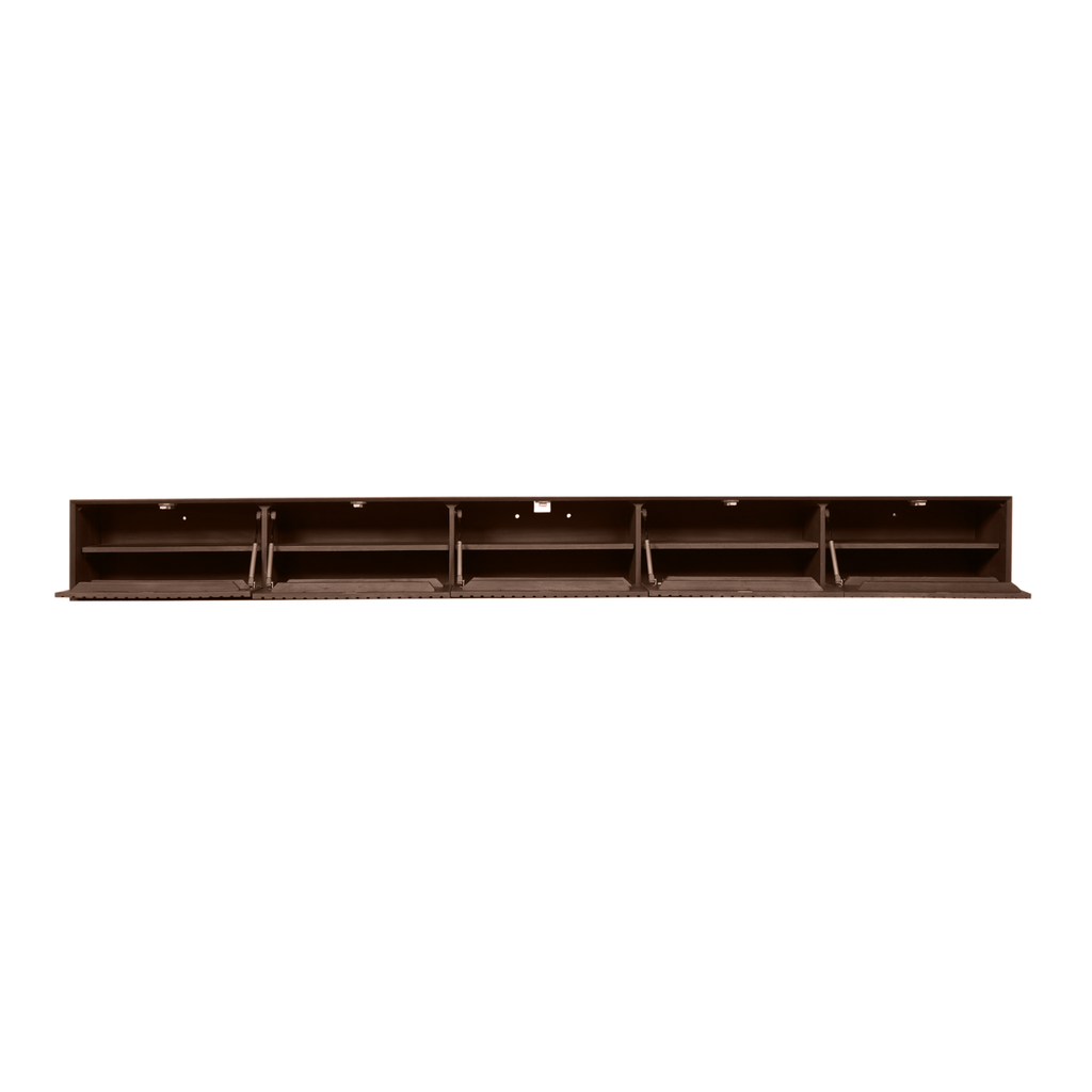Zwevend tv-meubel Madison Sand | Mangohout | 120 cm