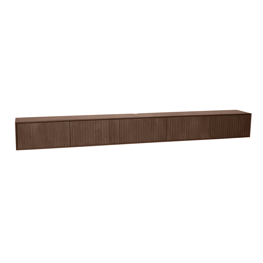 Zwevend tv-meubel Madison Sand | Mangohout | 120 cm