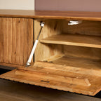Tv-meubel Zwevend Madison | 120 cm | Mango naturel
