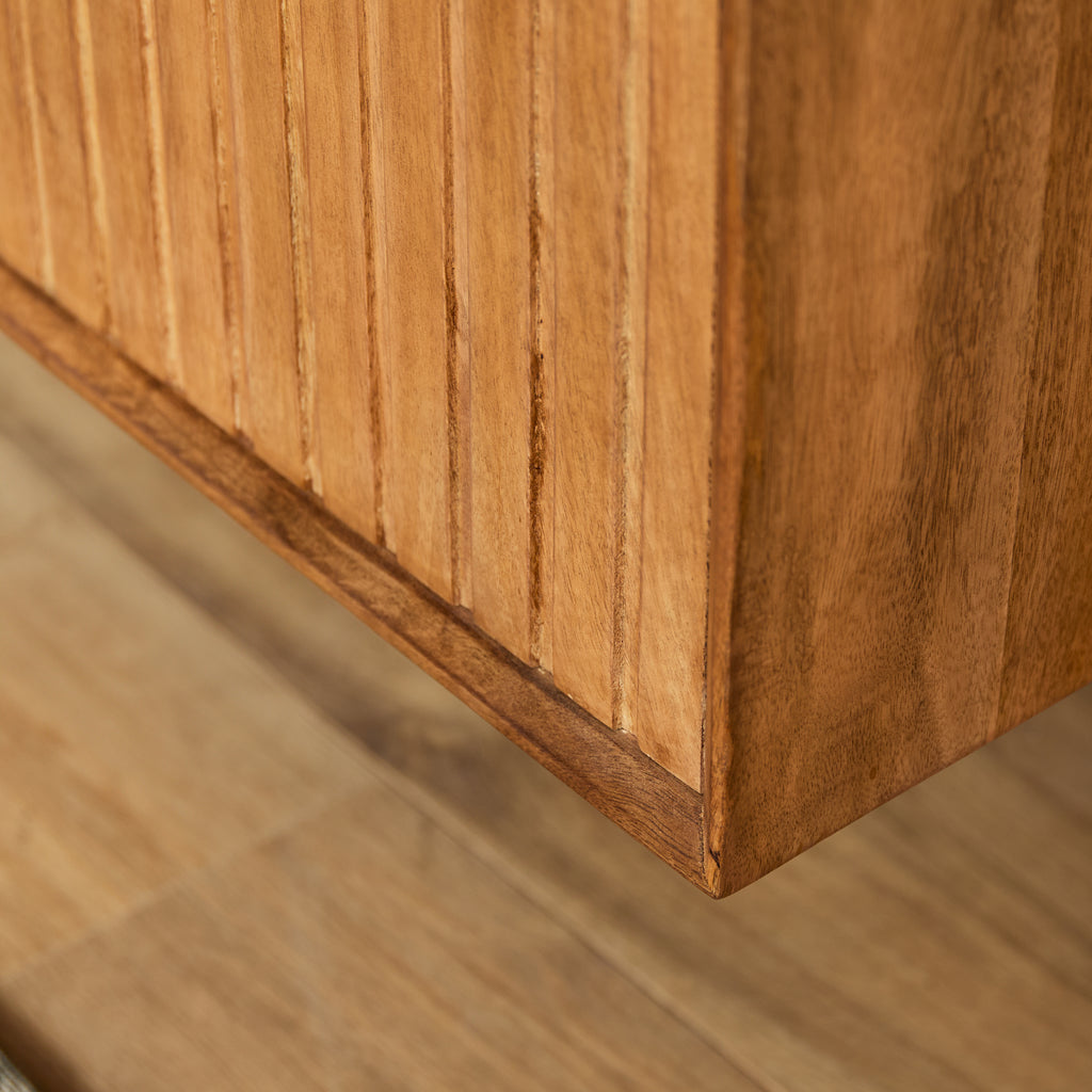 Tv-meubel Zwevend Madison | 120 cm | Mango naturel