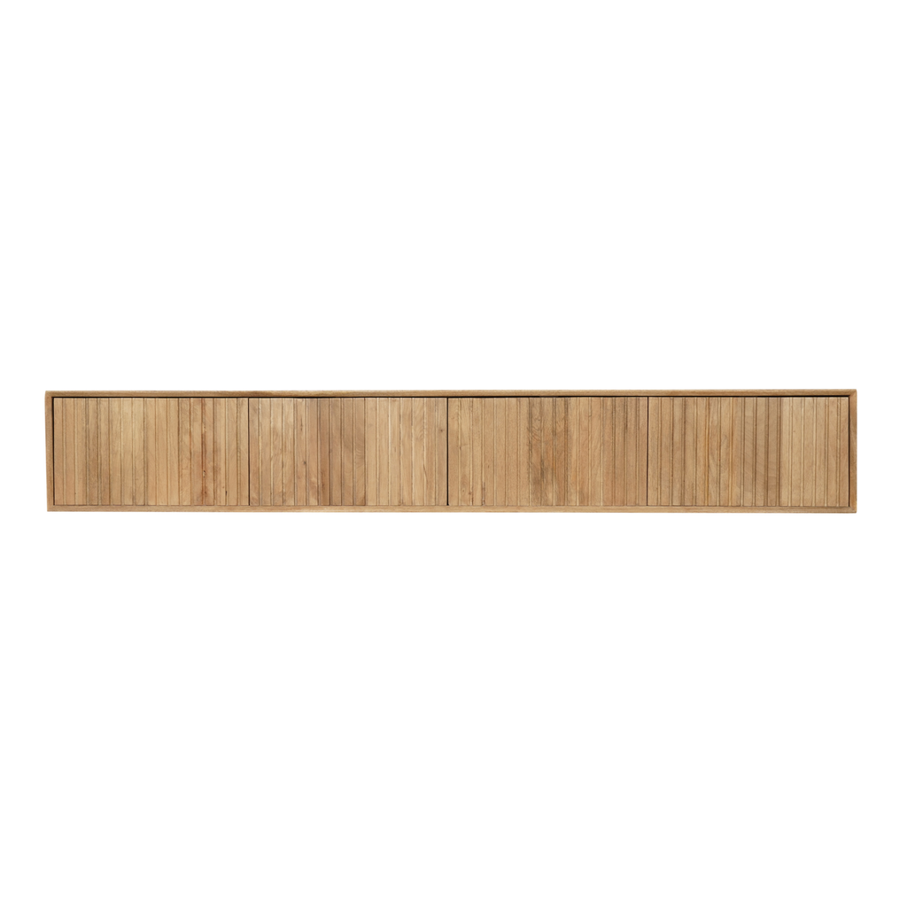 Tv-meubel Zwevend Madison | Latten | Mango naturel