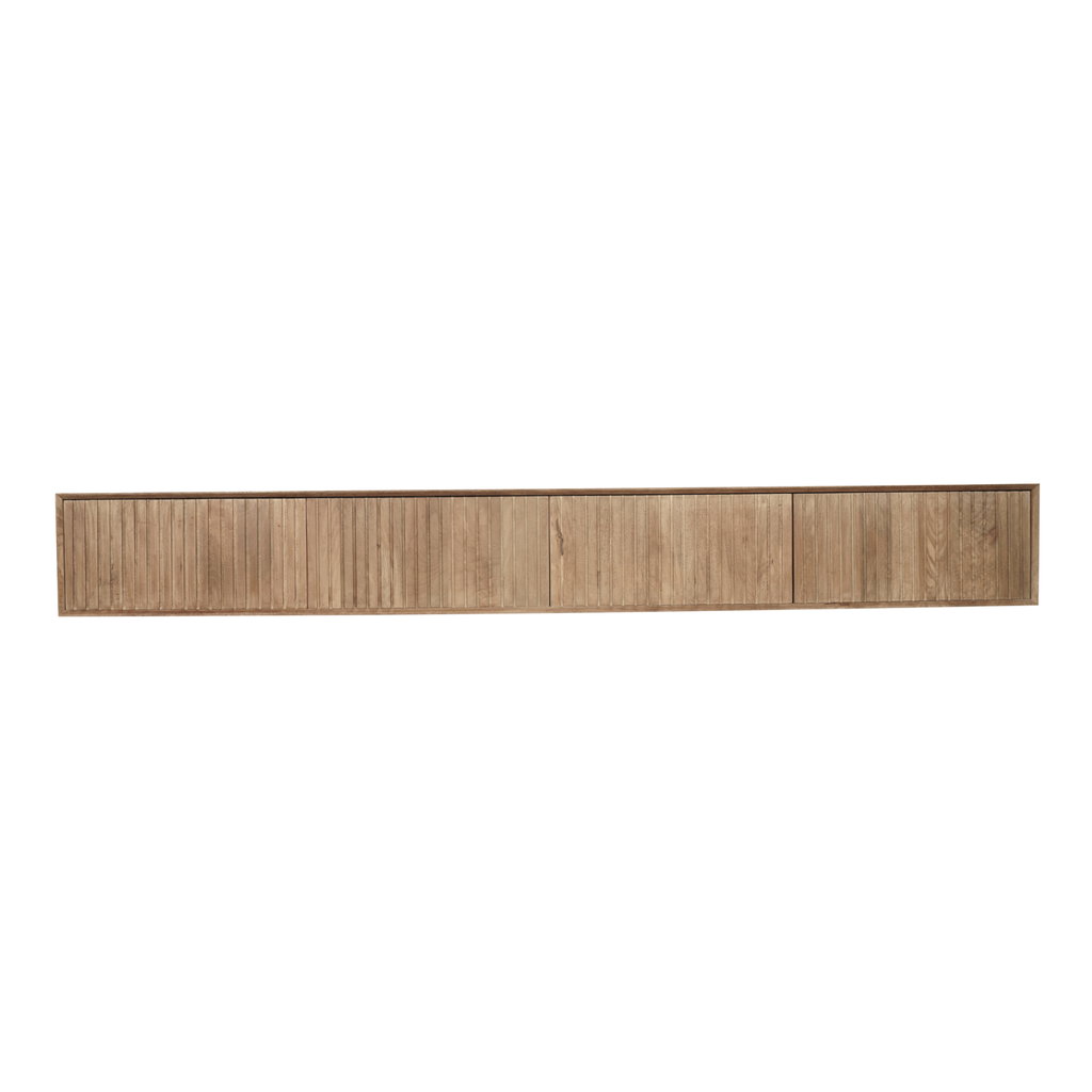 Tv-meubel Zwevend Madison | 280 cm | Mangohout