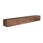 Zwevend TV-meubel | Madison Brown | Mangohout 240 cm
