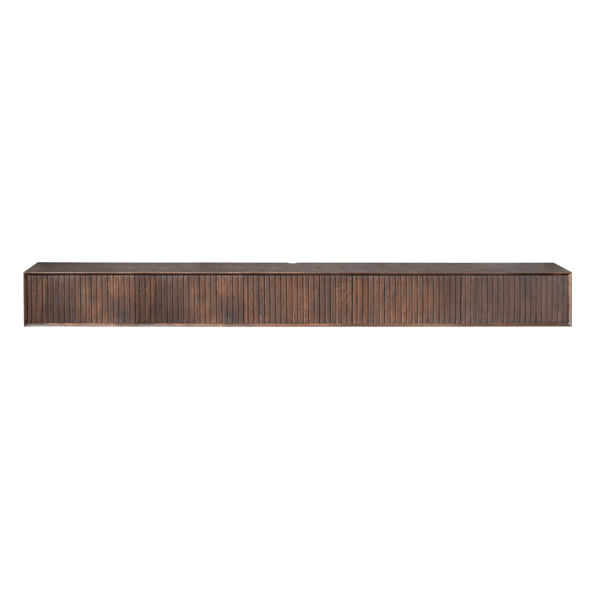 Zwevend tv-meubel Madison | 280 cm | Mango Brown