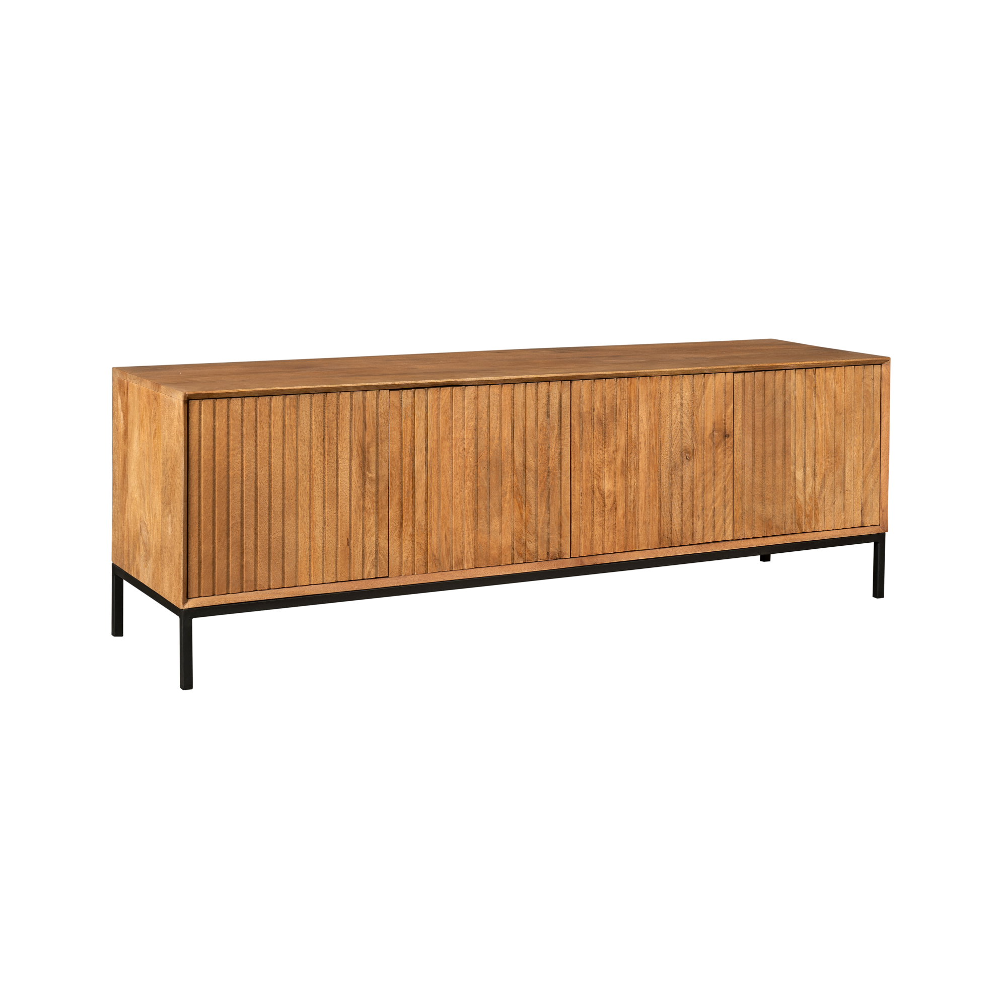 Tv-meubel Madison Natural | 4-Deuren | Mango