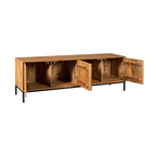 Tv-meubel Madison Natural | 4-Deuren | Mango