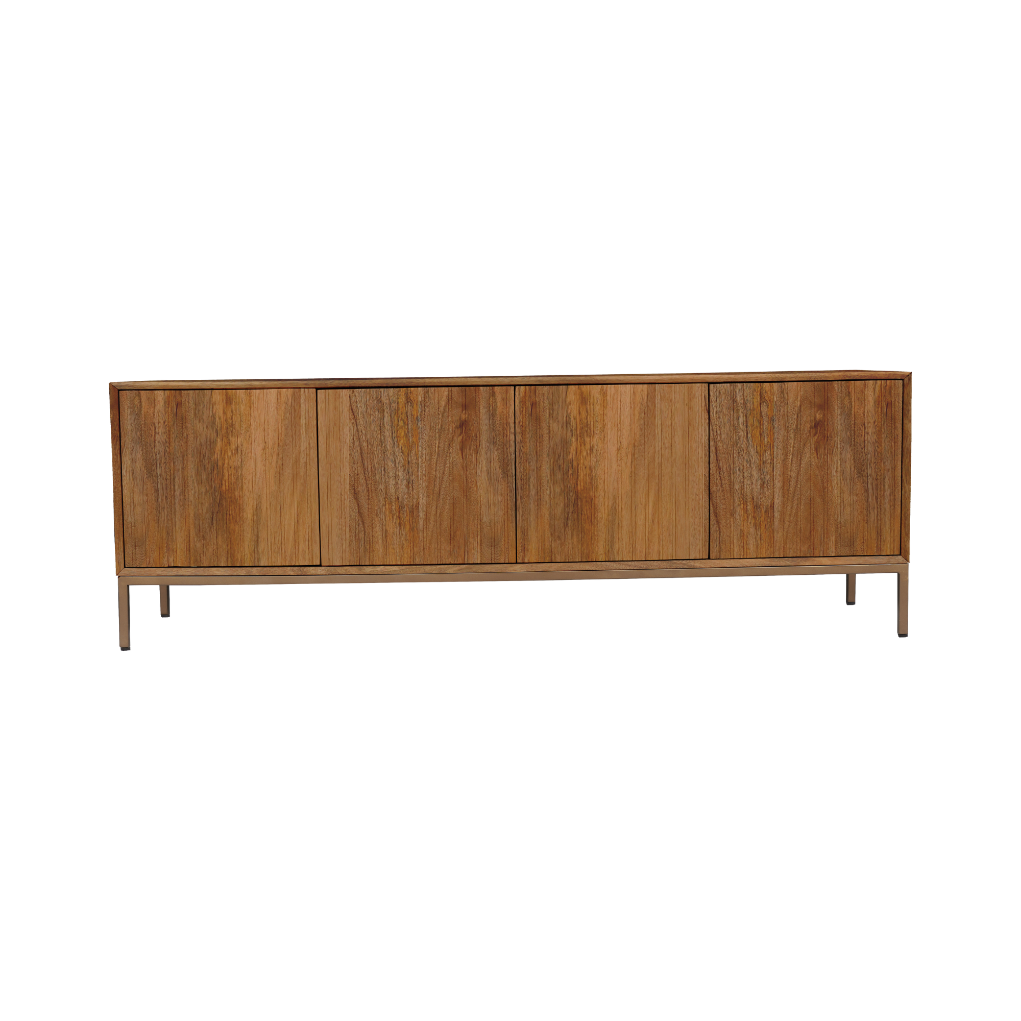 Tv-meubel Madison Natural | 4-Deuren | Mango