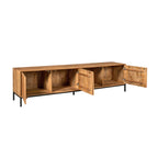 Tv meubel Madison | 4 Deuren | Mangohout Natural