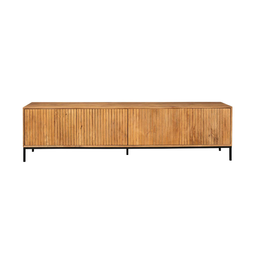 Tv meubel Madison | 4 Deuren | Mangohout Natural