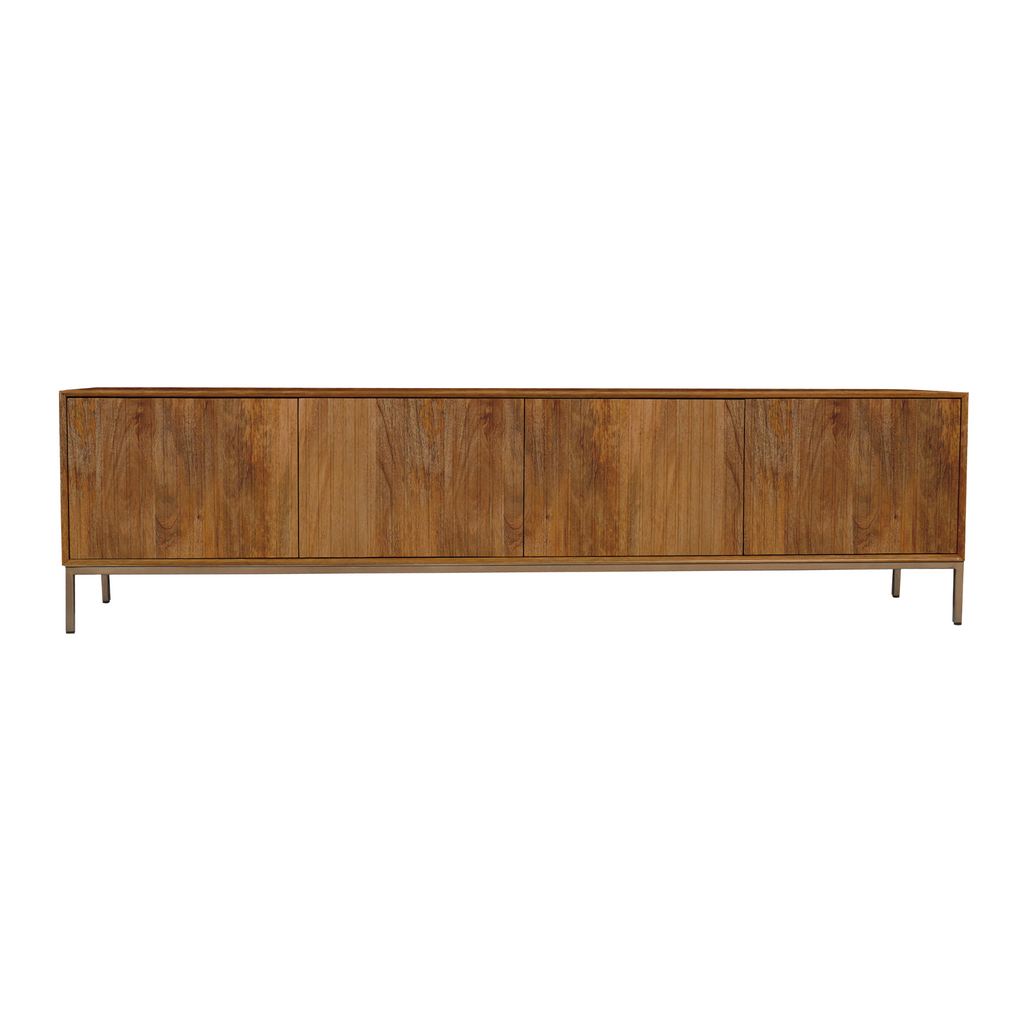Tv-meubel Madison Natural | 4-Deuren | Mango