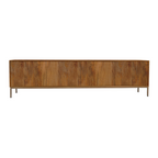 Tv-meubel Madison Natural | 4-Deuren | Mango