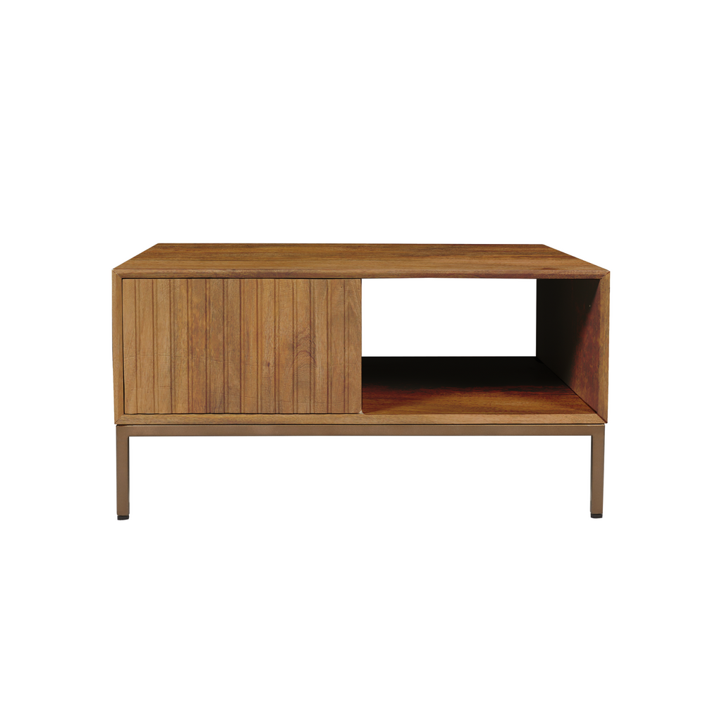 Tv-meubel Madison Natural | 4-Deuren | Mango