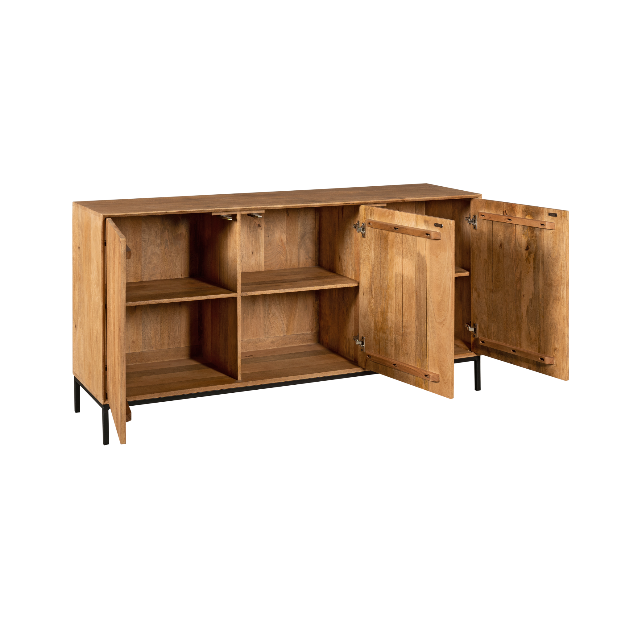 Dressoir Madison | 3-Deurs | Mangohout Natural