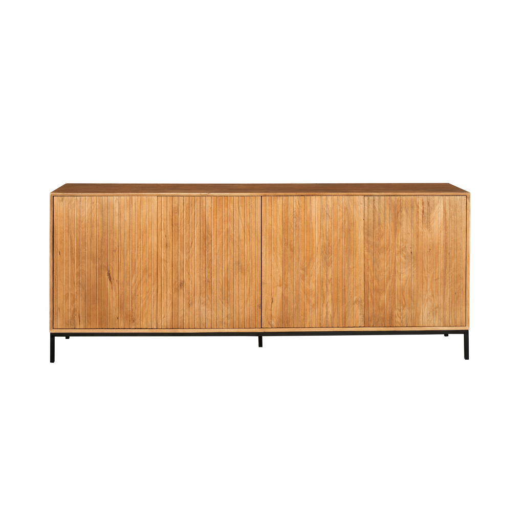 Dressoir Madison | 4-Deurs | Mango naturel