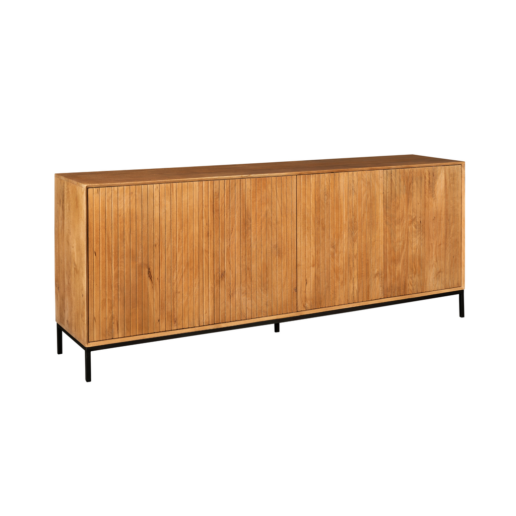 Dressoir Madison | 4-Deurs | Mango naturel